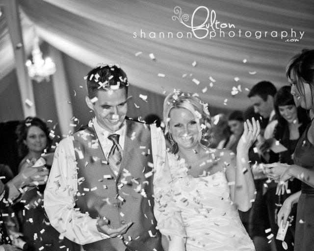 bride and groom exit, nashville area wedding, picture this client, reagan tn